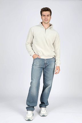 سوئیشرت طوسی مردانه ساده Lee Cooper - کد 877380822