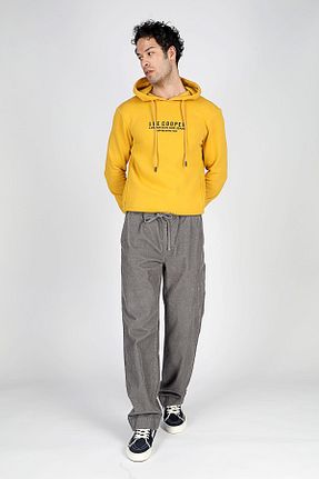 شلوار طوسی مردانه بافتنی Lee Cooper - کد 877387264