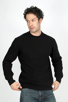 پلیور مشکی مردانه ساده Lee Cooper - کد 877389059