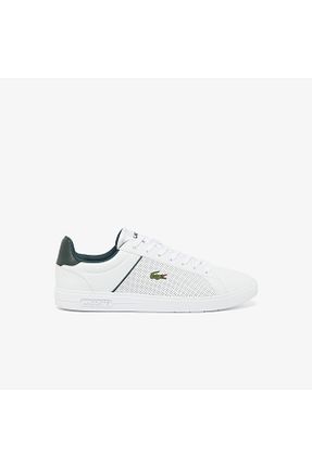 کفش اسنیکر سفید مردانه بند دار Lacoste - کد 877441201