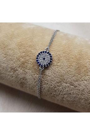 دستبند نقره سفید زنانه 925 عیار Sylvery Jewels - کد 877440770