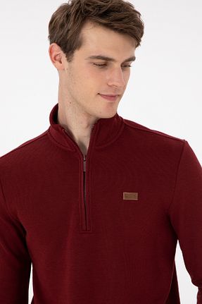 سوئیشرت قهوه ای مردانه ساده U.S. Polo Assn. - کد 877428626