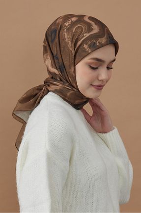روسری متالیک 100 x 100 Modakaşmir - کد 877449320