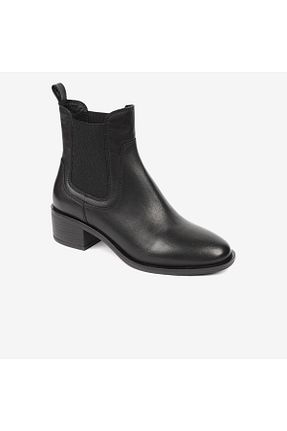 بوت / نیم بوت مشکی زنانه پاشنه ضخیم Greyder - کد 877456995