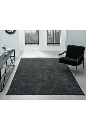 فرش طوسی قابل شستشو Carpetrium - کد 879232124