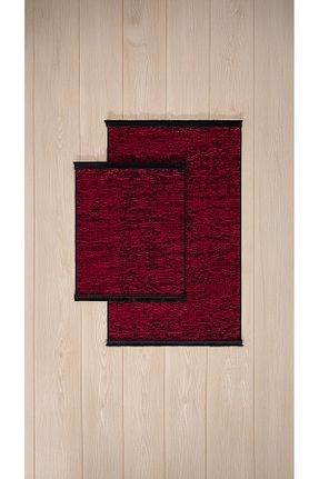 پادری حمام قرمز 60 x 100 karmen home - کد 877490199