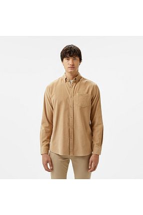 پیراهن قهوه ای مردانه رگولار Lacoste - کد 877485490
