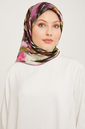 روسری زرشکی İpek Tivil Armine - کد 757935085