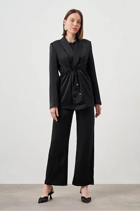 کت مشکی زنانه رگولار Mizalle - کد 877522838