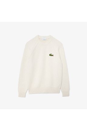 پلیور بژ زنانه ساده Lacoste - کد 877522982