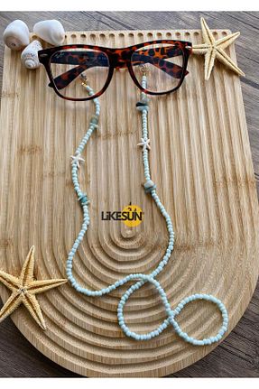 اکسسوری عینک سبز زنانه LiKESUN - کد 877532698