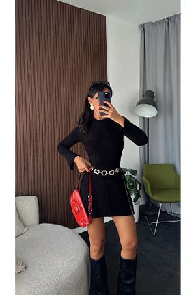 لباس مشکی زنانه تریکو hiraz fashion - کد 877533359