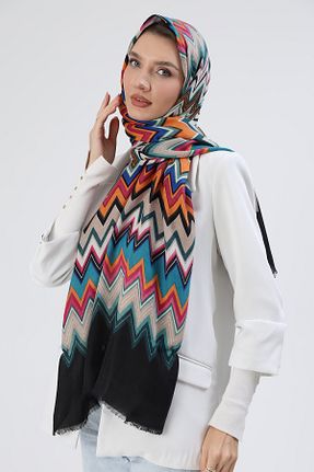 شال مشکی زنانه پنبه ای REMSA - کد 877527353