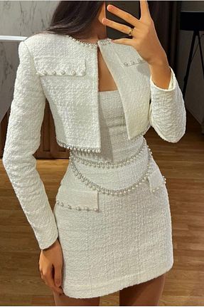 لباس نباتی زنانه بافتنی Neşeli Butik - کد 877532663