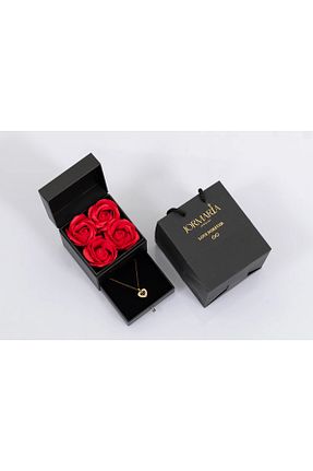 گردنبند استیل ( فولاد ) نارنجی زنانه استیل (فولاد) Jormaria - کد 873255520