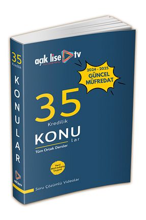 درسی و کتب کمک آموزشی Açıklise TV - کد 38445816