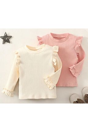 بلوز رنگی بچه گانه ساده BEBEĞİME ÇORAP - کد 877555068