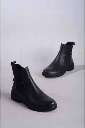 بوت / نیم بوت مشکی زنانه پاشنه تخت Legero - کد 779255897