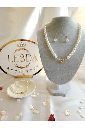 ست مروارید 3 تایی LE&DA Accessory - کد 877570928