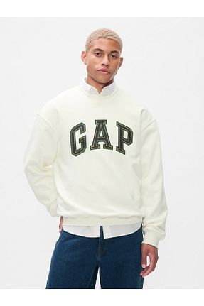 سوئیشرت سفید مردانه چاپی GAP - کد 877578938