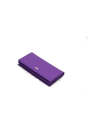 کیف پول بنفش زنانه سایز متوسط Canpellini - کد 877577438