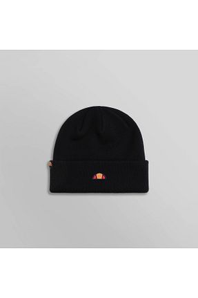 کلاه پشمی مشکی زنانه پنبه ای Ellesse - کد 874622958