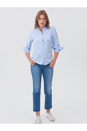 پیراهن آبی زنانه رگولار GAP - کد 37037680