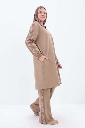 ست گرمکن حجاب سرمه ای زنانه رگولار ALLDAY - کد 877601009