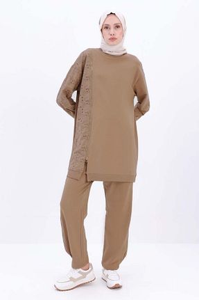 ست بالاتنه و پائین تنه حجاب سرمه ای زنانه Relaxed ALLDAY - کد 877601694