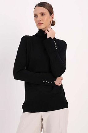 پلیور حجاب مشکی زنانه اکریلیک ALLDAY - کد 877600244