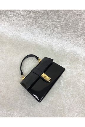 کیف دوشی مشکی زنانه چرم مصنوعی Elegant - کد 877554849