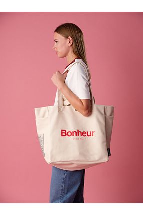 کیف دوشی سفید زنانه Bonheur - کد 877619606