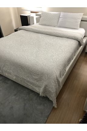 روتختی دونفره طوسی پنبه ای Koza Mix towel - کد 675183756