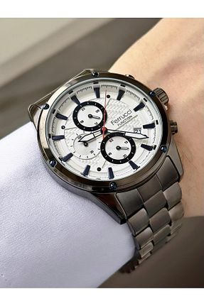 ساعت مچی طوسی مردانه 41-45 میلی متر Ferrucci - کد 877625771