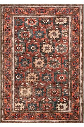 فرش زرشکی قابل شستشو Cool Halı - کد 868868664
