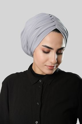 کلاه شنای حجاب طوسی زنانه HÜRREM BONE - کد 804428834
