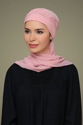 کلاه شنای حجاب صورتی زنانه HÜRREM BONE - کد 215074976