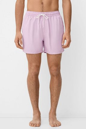 مایو بنفش مردانه Fitted Bershka - کد 877640447