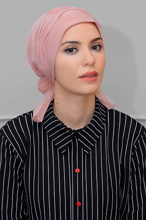 کلاه شنای حجاب صورتی زنانه HÜRREM BONE - کد 215075229