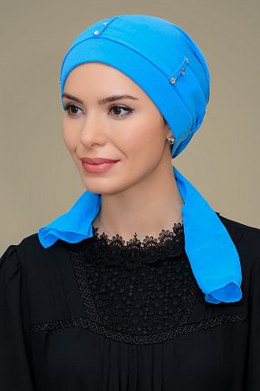 کلاه شنای حجاب بژ زنانه HÜRREM BONE - کد 215076064