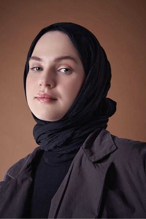 روسری مشکی پنبه ای Modakaşmir - کد 870481822