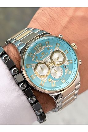 ساعت مچی فیروزه ای مردانه 42 میلی متر Bentini - کد 872922575