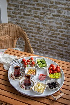 سینی سفید فلزی kitchen trend - کد 258360126