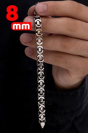 دستبند نقره مردانه 925 عیار OSMANLI GÜMÜŞ - کد 767615679
