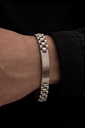 دستبند استیل (فولاد) نارنجی مردانه استیل (فولاد) OSMANLI GÜMÜŞ - کد 47211318