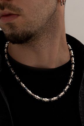 گردنبند استیل ( فولاد ) مردانه استیل (فولاد) OSMANLI GÜMÜŞ - کد 725469244