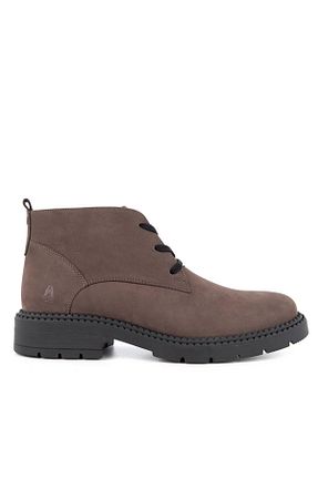 بوت / نیم بوت قهوه ای مردانه چرم خالص Hush Puppies - کد 877675127