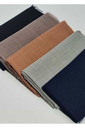 روسری زرد %100 پنبه Organic Scarfs - کد 746650050