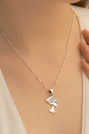 گردنبند نقره نارنجی زنانه 925 عیار OSMANLI GÜMÜŞ - کد 48267294