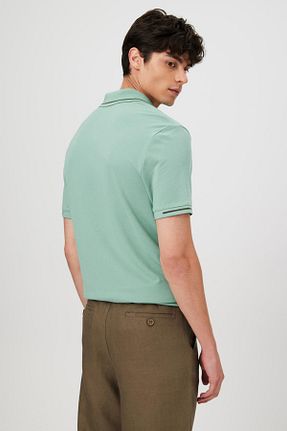 تیشرت سبز مردانه رگولار BABOKAH - کد 674298853